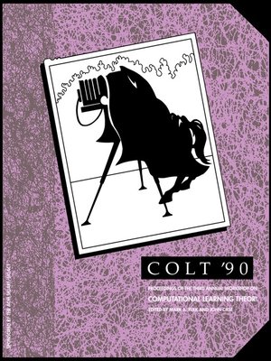 cover image of COLT Proceedings 1990